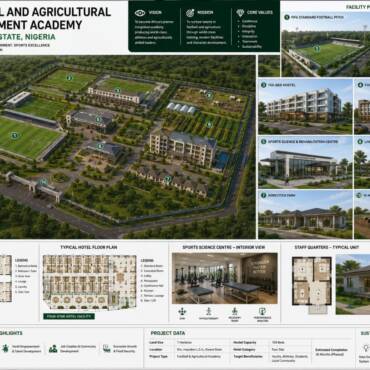 ‘From Oro to the World!’ — SSA Adeboye Unveils Vision for World-Class Football and Agricultural Academy in Kwara
