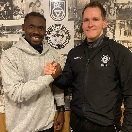 CATS Project Graduate Riliwan Hassan Eager To Get Coaching Tips From Svend Graversen At FC Midtjylland Of Denmark